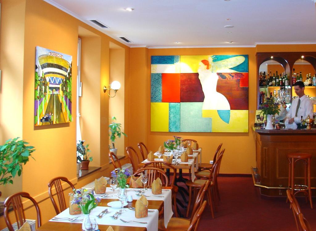 Galerie Hotel Leipziger Hof ร้านอาหาร รูปภาพ